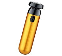 Afeitadora eléctrica pequeña recortadora de barba recargable, herramienta de afeitado eléctrica pequeña, regalo para padre y marido