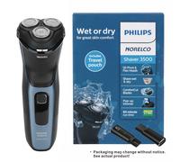 Afeitadora Eléctrica Philips S3212/82 Serie 3500 Cabezal 5D Cortapatillas Cable