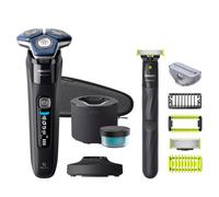 Afeitadora Eléctrica Philips Series 7000 S7886/78 Wet & Dry, 3 Cabezales, Bluetooth, Acero SteelPrecision, Negro