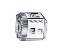 Afeitadora eléctrica portátil pequeña para hombres, recortadora de barba USB C, máquina de afeitar recargable portátil de viaje