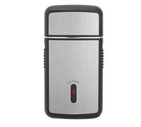 Afeitadora eléctrica profesional, maquinilla de afeitar eléctrica portátil de aleación de aluminio de alta calidad, mini afeitadora recargable, para viajes a casa