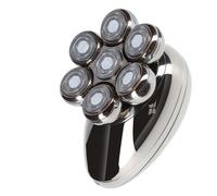 Afeitadora Eléctrica Recargable, Cuchillas Rotativas para la Barba/Cabeza