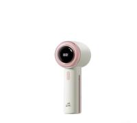 Afeitadora eléctrica recargable de tela con pantalla digital y 3 modos para quitar la píldora - rosa 14,8 cm