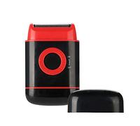 Afeitadora Eléctrica Ultra Thin Foil Pop-up Barba Trimmer AA Batería Power Afeitar Razor para Hombres (Rojo)