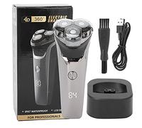 Afeitadora eléctrica USB recargable Afeitadora de cabeza eléctrica Cortador flotante impermeable Afeitadora de barba Trimmer 5W