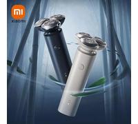 Afeitadora Eléctrica Xiaomi Mijia S101, Máquina de Afeitar Mejorada para Hombres, Resistente al Agua, Afeitado en Seco y Húmedo, Recortadora de Barba Dark blue