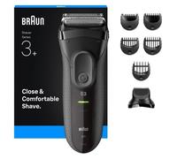 Afeitadora Facial Braun 3000BT Inalámbrica 45min Seco y Mojado 5 Ajustes 5 Peines Carga Rápida