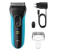 Afeitadora Facial Braun Series 3 3040s Inalámbrica 45min Seco y Mojado 3 Láminas Recortador de Precisión