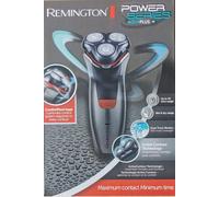 Afeitadora giratoria Remington PR1350 Power Series Aqua Plus, negra