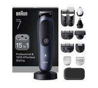 Afeitadora Multifunciones BRAUN Series 7 AIO7580 15-en-1 Para Barba, Cabello y Cuerpo