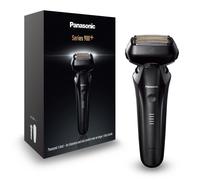 Panasonic ES-LS6A-K803 Afeitadora eléctrica Con 6 Cuchillas Para Uso En Seco y Húmedo Para Hombres, Inalámbrica, Sensor Receptivo Barba, Cuchillas De Acero Japonés, Cabezal MultiFlex 22D Negro Mate