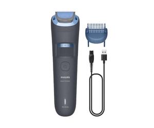 Afeitadora Philips Beard Trimmer 3000 BT3617/15 cuchillas autoafilables batería