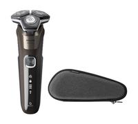 Afeitadora Philips SHAVER Series 5000 S5886/30 Rotativa Negra Marrón LED Inalámbrica