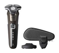 Afeitadora Philips SHAVER Series 5000 S5886/38 Rotativa LED Lithium-Ion Negro Marrón