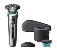 Afeitadora Philips SHAVER Series 9000 S9974/55 eléctrica Wet & Dry SkinIQ cromo