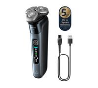 Afeitadora Philips i9000 X9001/10 Wet & Dry SkinIQ Azul Bluetooth Cabezal 360° Autonomía 50 min