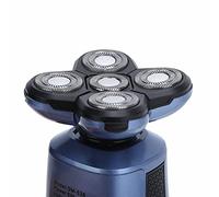 Afeitadora, Recortadora de Barba a Prueba de Agua Batería de 600 MAH Cabezal Desmontable Recargable para Afeitado en Seco para Hombres para Viajes para Afeitado en Húmedo