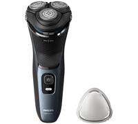 Afeitadora Serie 3000 en seco y húmedo con SkinProtect (Negro/Azul) - PHILIPS