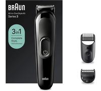 Afeitadora braun all in one 3 en 1 style kit series 3/ con batería/ 2 accesorios