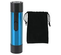 Afeitadoras Eléctricas Portátiles, Máquina de Autoservicio para el Cabello, Minimaquinillas de Afeitar Eléctricas con Batería para Viajes, Uso Doméstico, Interruptores de Luz, Interruptores de Pared (cepillado azul)