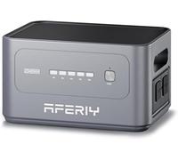 AFERIY Batería Compatible P280 2048Wh Unidad De Expansión LiFePO4 Admite La Conexión Paralela De 4 Baterías (Total 10240Wh) Construida Para La Longevidad Con 4000 + Ciclos, Led