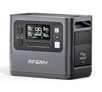 AFERIY EstacióN De EnergíA PortáTil De 960Wh BateríA Lifepo4 De 1200W (2400W Pico) Carga RáPida De 1,5 Horas 12 Conexiones Onda Sinusoidal De 230V Sai Fuente De AlimentacióN MóVil para Acampar