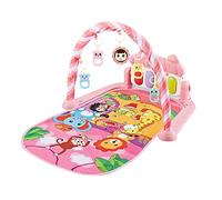 Aferzov Gimnasio Piano Pataditas, Juego para BebéJuego Musical Estante Fitness con Música Alfombra Aprendizaje