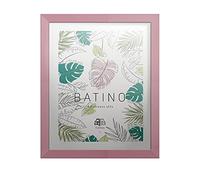 aFFa frames, Batino, Marco de fotos de madera, Ligero, Rectángulo, con cristal acrílico, fondo HDF, Rosa, A4, 21x29,7 cm