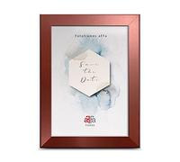 aFFa frames Hekla - Marco de fotos de fibra de densidad media con cristal acrílico, 9 x 13 cm, color oro rosa