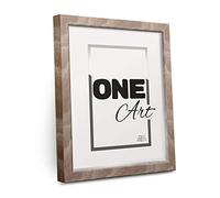 aFFa frames, Hekla, marco de fotos de MDF, fácil de limpiar, rectángulo, con frente de cristal acrílico, roble claro, 30 x 40 cm