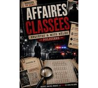 Affaires Classées - Enquêtes & Mots Mêlés Policiers: Résolvez des affaires mystérieuses, analysez les indices et trouvez les mots cachés dans un ... captivant pour adultes et adolescents.