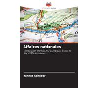 Affaires nationales: Comparaison entre les Jeux olympiques d'hiver de 1964 et 1976 à Innsbruck