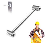 Affectionk, Prosperousk Adjustment Tool, Prosperousk Door Hinge Adjustment Tool, 14-25mm Optional, Adjustable Hinge, Double Headed Seam Adjustments Tools, Heavy Duty Door Hinges Repair Tools (L)