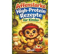 Affenstarke High-Protein-Rezepte für Kinder - Mukis gesunde Küche - Das Kinder-Kochbuch mit eiweißreichen Rezepten für eine ausgewogene Ernährung (SQUARE)