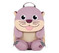 Affenzahn Amigo grande mochila infantil sostenible 3-5 años guardería 8L funcional y divertida Nutria - Marrón