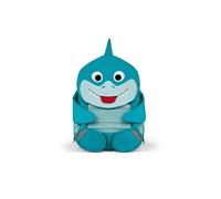 Affenzahn Amigo grande mochila infantil sostenible 3-5 años guardería 8L funcional y divertida Tiburón - Azul