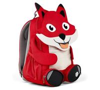 Affenzahn Amigo grande mochila infantil sostenible 3-5 años guardería 8L funcional y divertida Zorro - Rojo