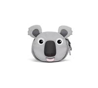 Affenzahn Bolsa para Manillar con Velcro para Bicicleta, Patinete y Bicicleta Koala - Gris