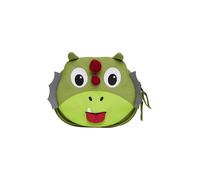 Affenzahn Bolsa de Bicicleta con Cierre Adhesivo para Bicicleta sin Pedales, Patinete y Triciclo, Accesorio Infantil práctico Dragón - Verde