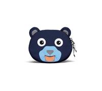 Affenzahn Bolsa de Bicicleta con Cierre Adhesivo para Bicicleta sin Pedales, Patinete y Triciclo, Accesorio Infantil práctico Oso - Azul Oscuro