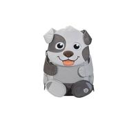 AFFENZAHN Bolsa infantil GRAN AMIGO PERRO gris