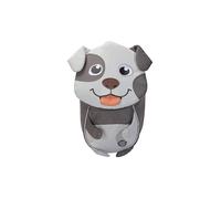AFFENZAHN Bolsa infantil PEQUEÑOS AMIGOS PERRO gris