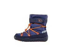 AFFENZAHN Botas de invierno para niños VEGAN SNOWY Elefante azul oscuro | 28