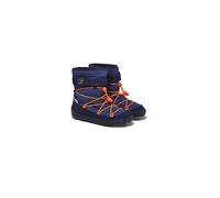 AFFENZAHN Botas de invierno para niños VEGAN SNOWY Elefante azul oscuro | 29