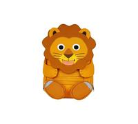 Affenzahn Gran Amigo Mochila, León-Amarillo, Talla única Unisex niños