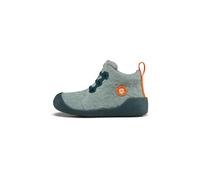 Affenzahn Lauflerner Starty - Zapatillas de transición (piel, cálidas, coloridas, con trabilla y cordones, tallas 19-26), Conejo Turquesa, 20 EU