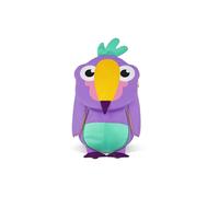 Affenzahn Little Friend - Mochila de guardería para niños de 1 a 3 años, ergonómica, Reflectante, con Placa de Nombre, Color Morado, tamaño estándar, Mochila, Purple, Talla estándar, Mochila