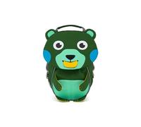 Affenzahn Little Friend - Mochila de guardería para niños de 1 a 3 años, ergonómica, Reflectante, con Placa de Nombre, Color Verde, tamaño estándar, Mochila, Green, Talla estándar, Mochila