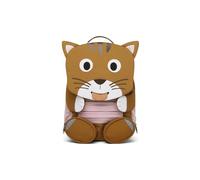 Affenzahn Mochila de jardín de infantes para niños de 3 a 5 años, 8 l, Gato - Marrón, talla única