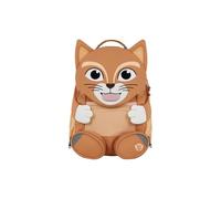 Affenzahn Mochila de jardín de infantes para niños de 3 a 5 años, 8 l, Gato - Marrón, talla única, Rucksack